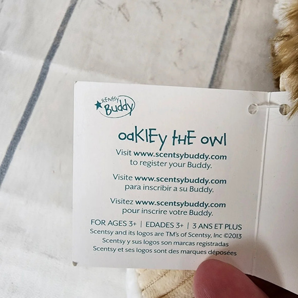 Scentsy Buddy Oakley the  Owl - Picture 10 of 12